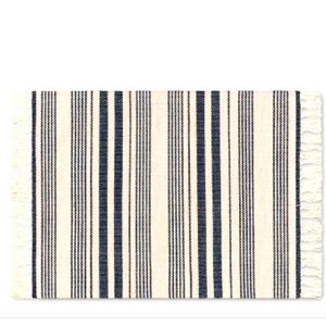2'x3' Striped Tapestry with Fringes Woven Indoor/Outdoor Rug - Threshold